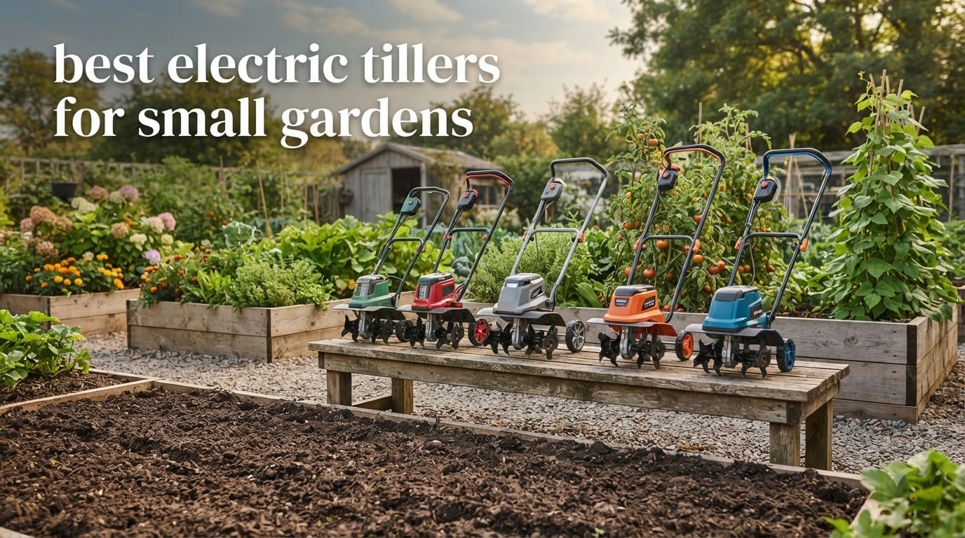 best electric tillers for small gardens