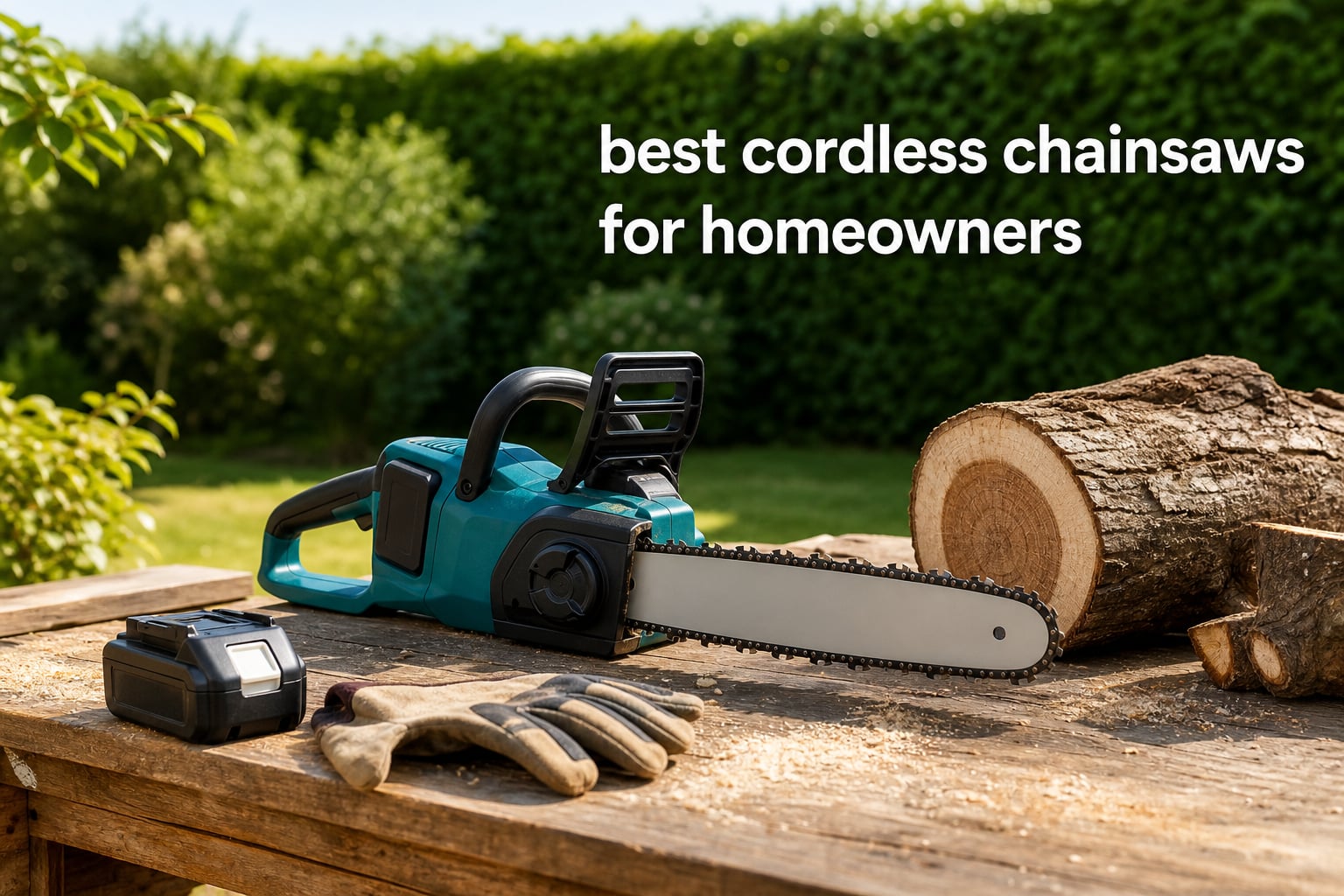 best cordless chainsaws for homeowners