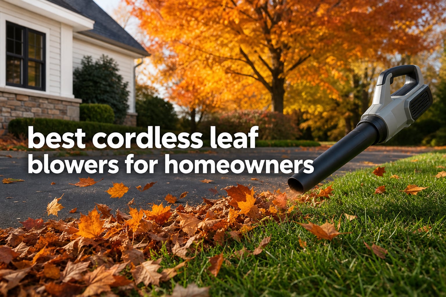 best cordless leaf blowers for homeowners