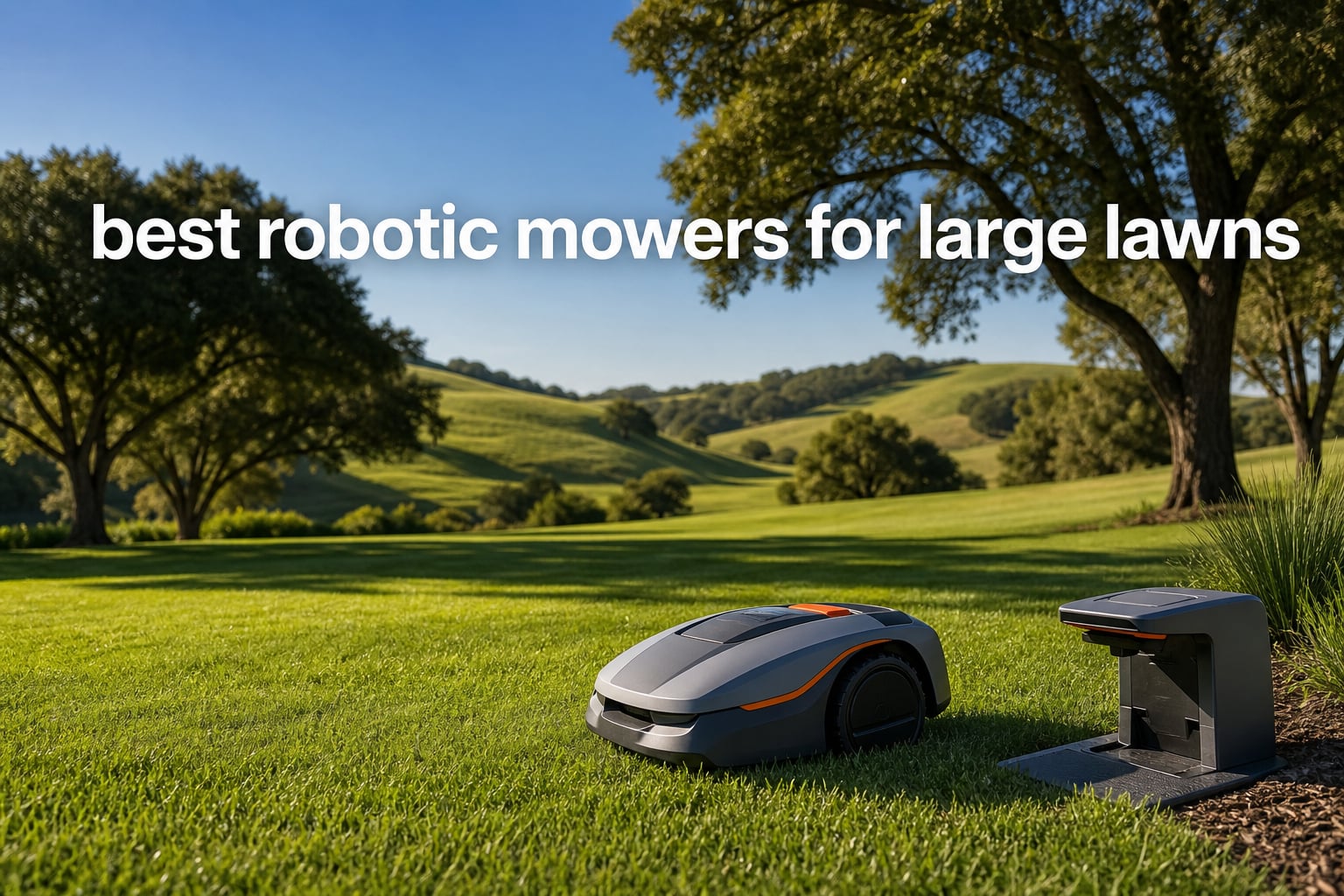 best robotic mowers for large lawns