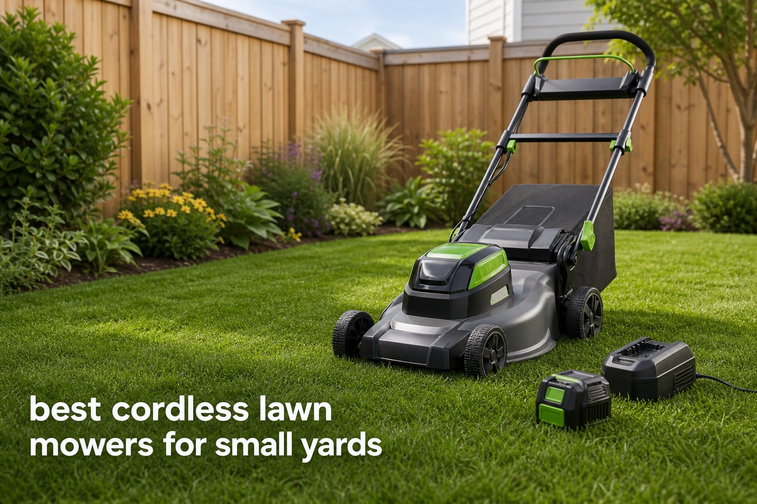 best cordless lawn mowers for small yards