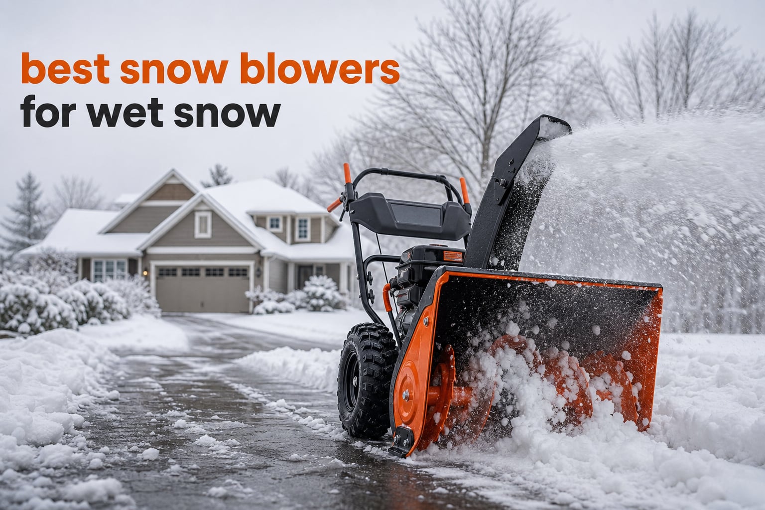 best snow blowers for wet snow