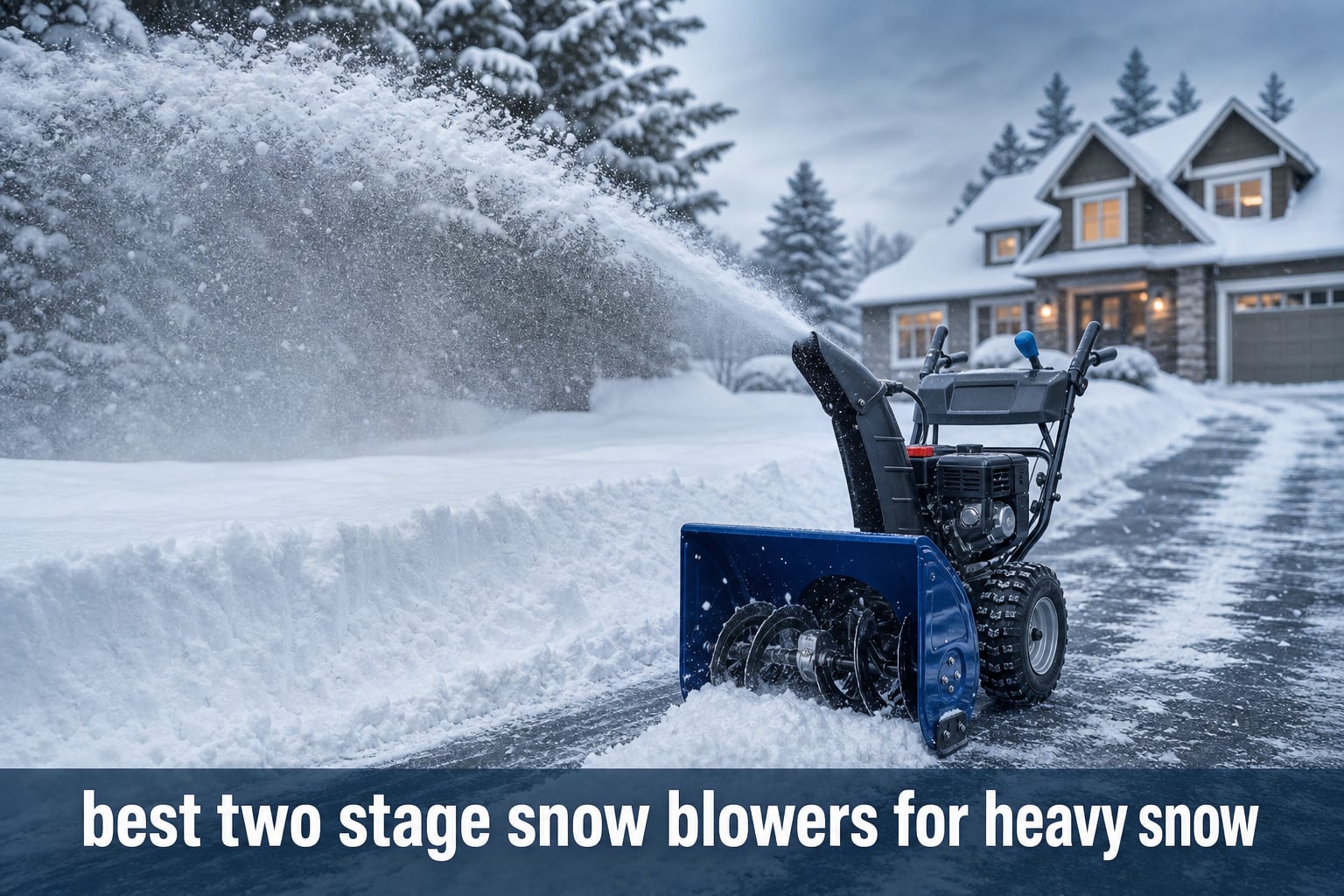 best two stage snow blowers for heavy snow