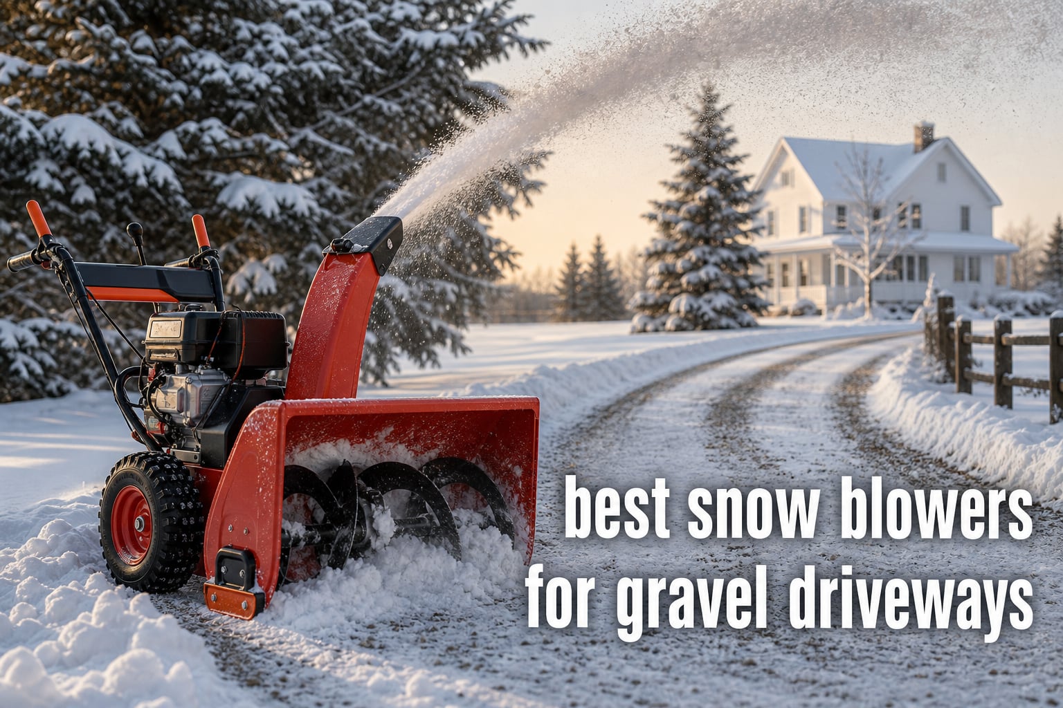 best snow blowers for gravel driveways