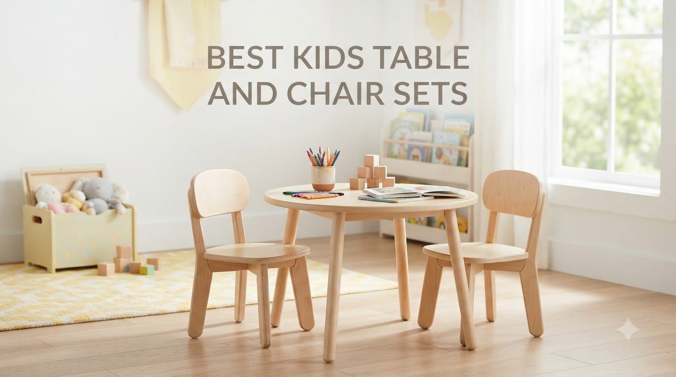 best kids table and chair sets