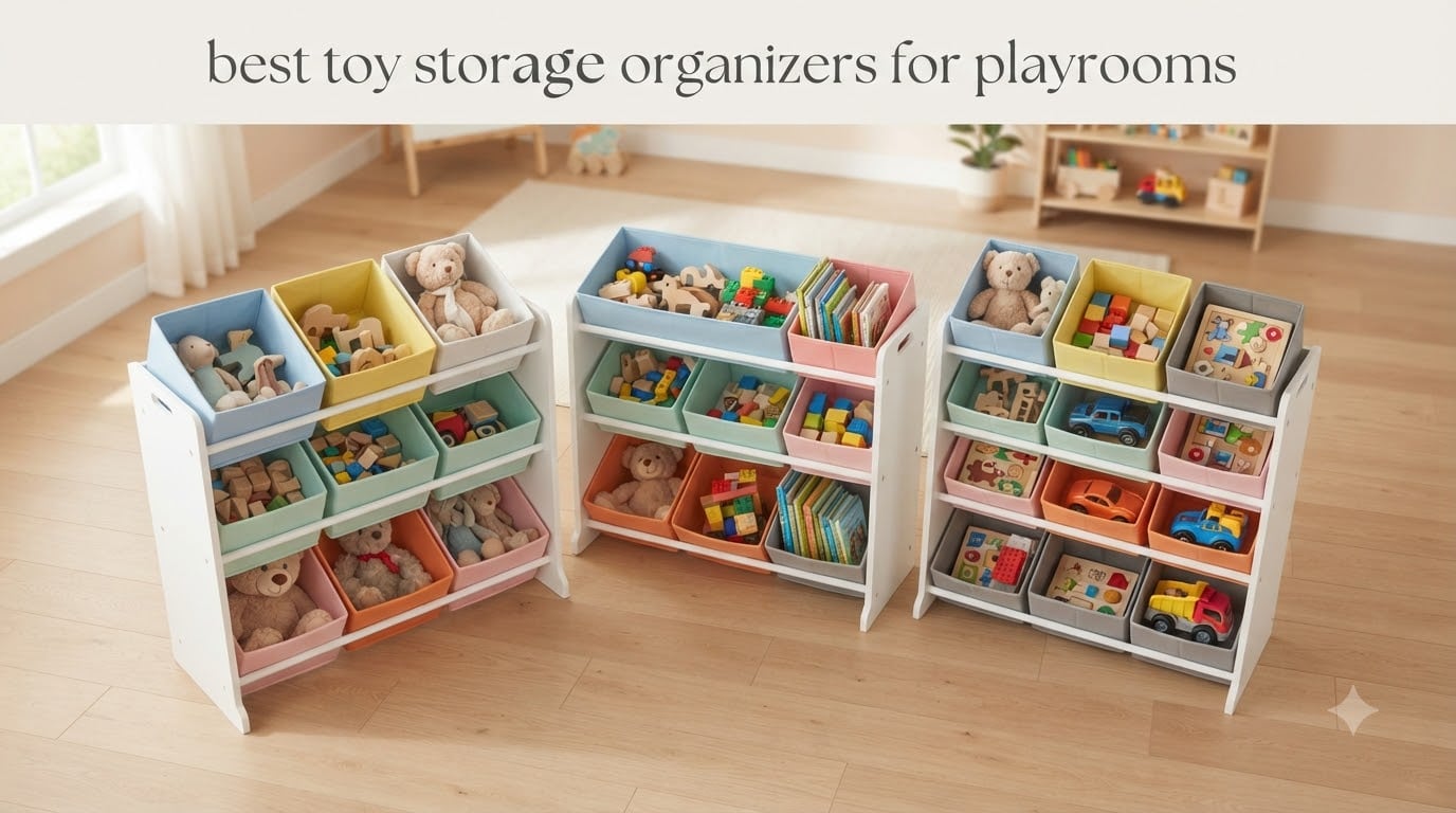 best toy storage organizers for playrooms