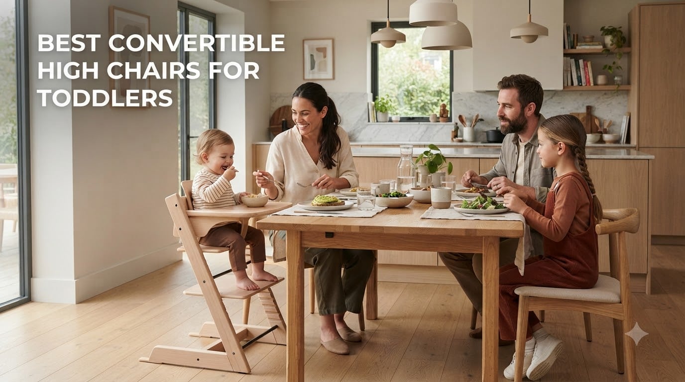 best convertible high chairs for toddlers