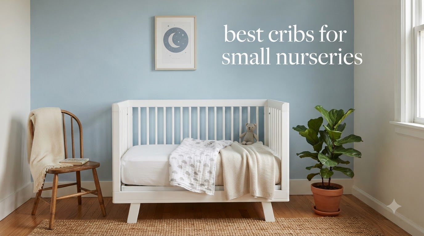 best cribs for small nurseries