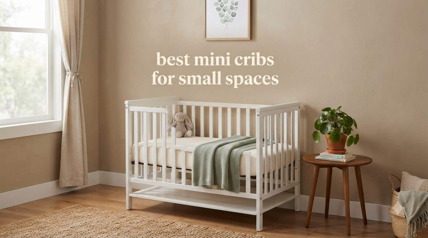 best mini cribs for small spaces