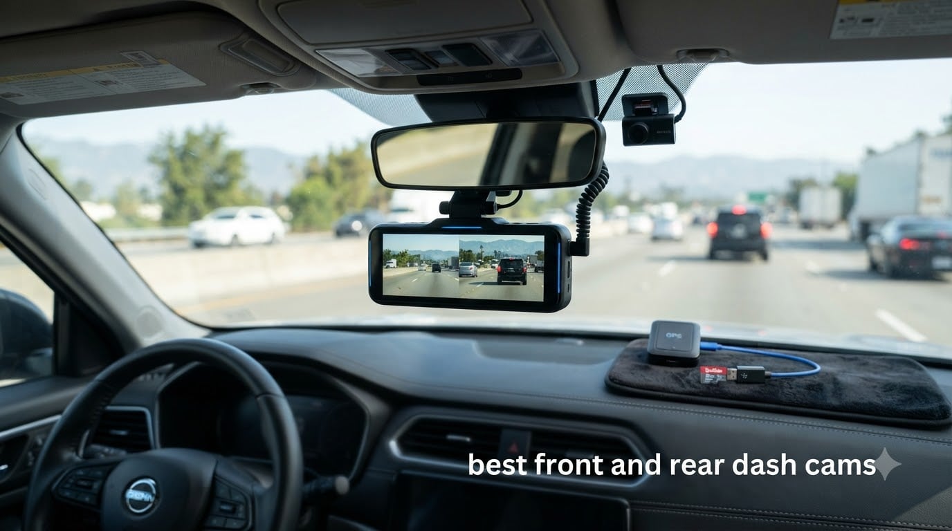 best front and rear dash cams