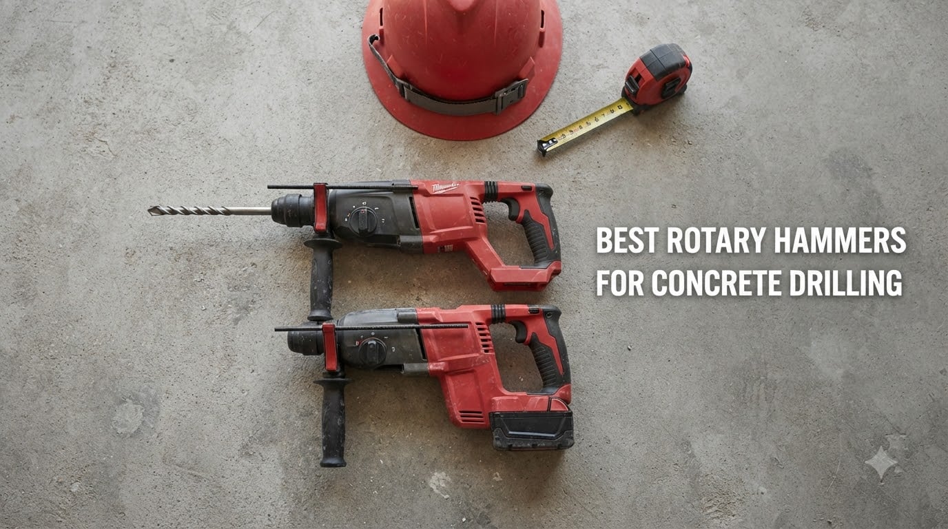 best rotary hammers for concrete drilling