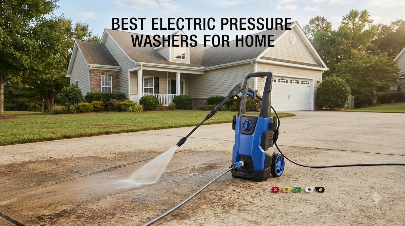best electric pressure washers for home
