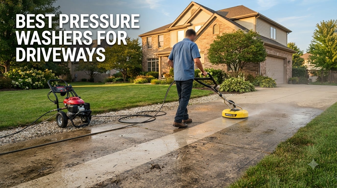 best pressure washers for driveways