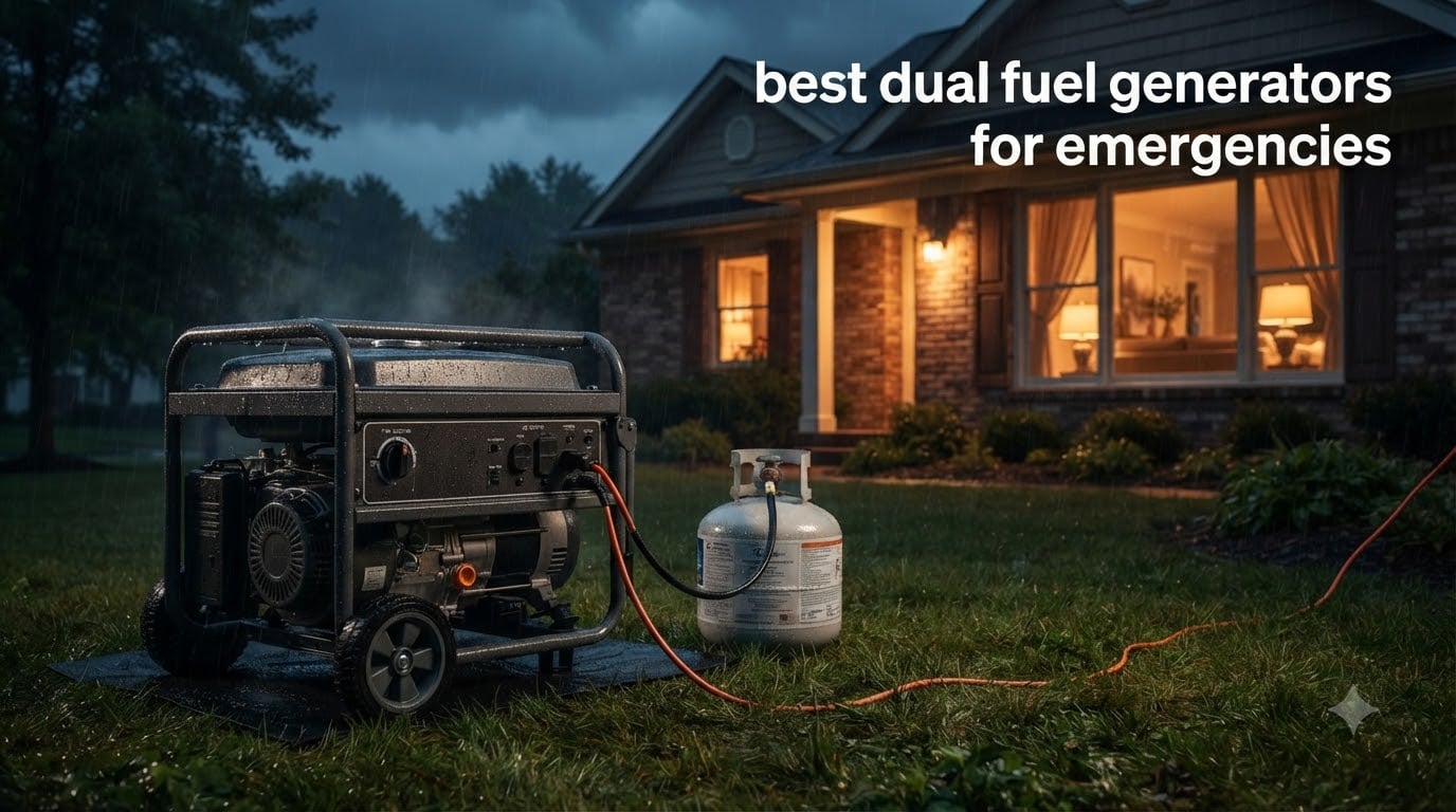 best dual fuel generators for emergencies