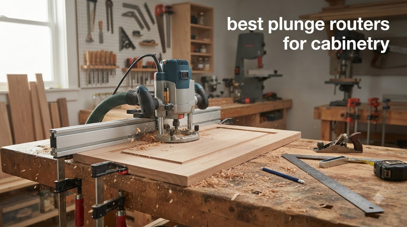 best plunge routers for cabinetry