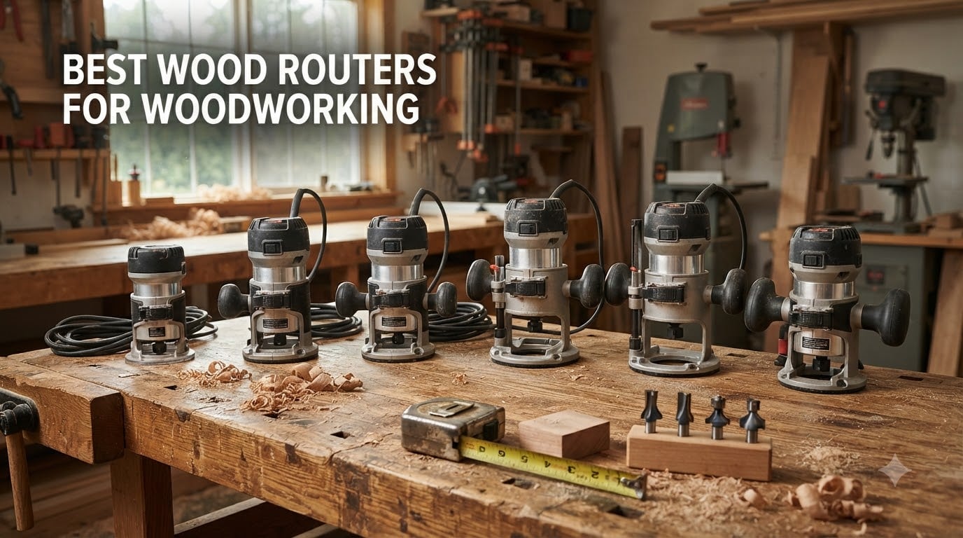 best wood routers for woodworking