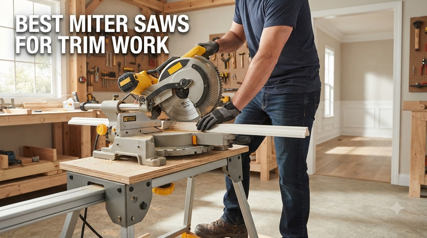 best miter saws for trim work