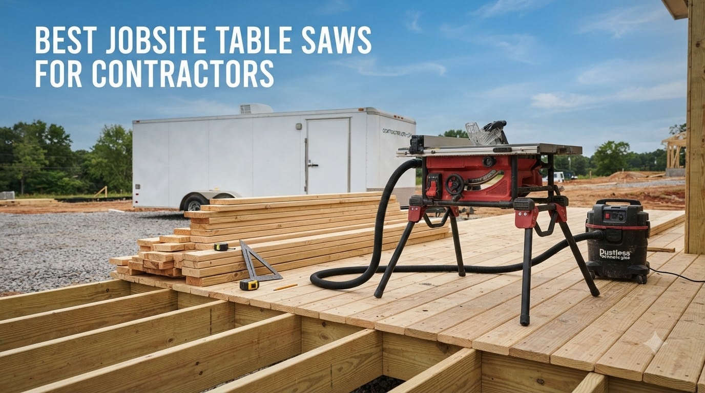 best jobsite table saws for contractors