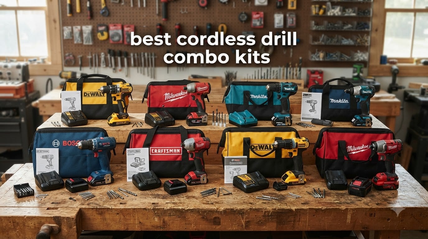 best cordless drill combo kits