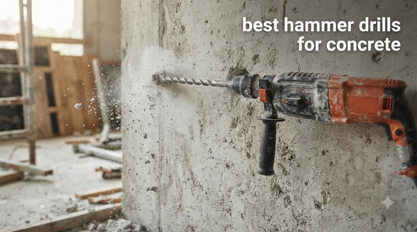 best hammer drills for concrete