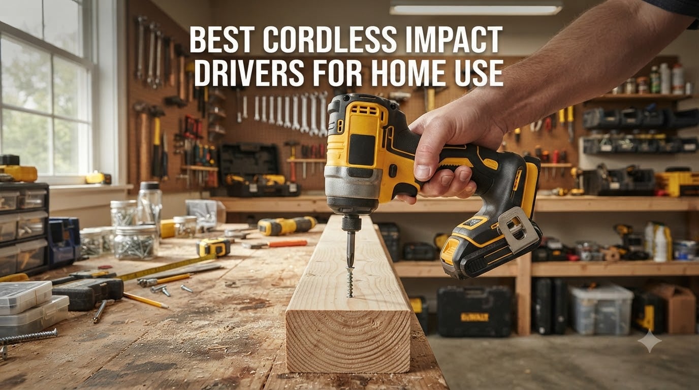 best cordless impact drivers for home use