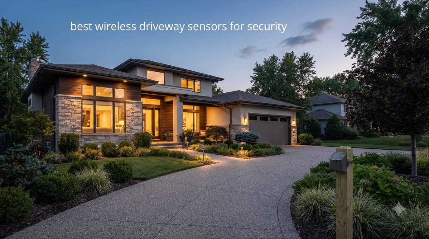 best wireless driveway sensors for security