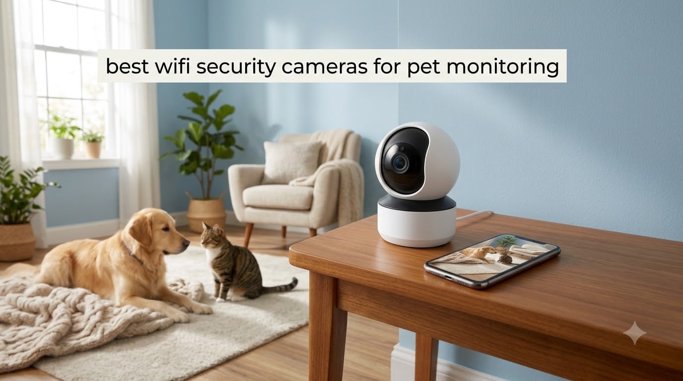 best wifi security cameras for pet monitoring
