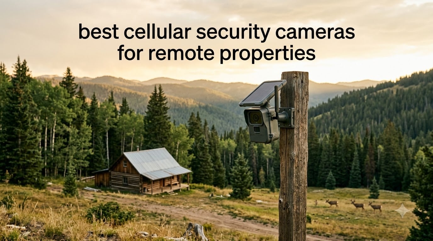 best cellular security cameras for remote properties