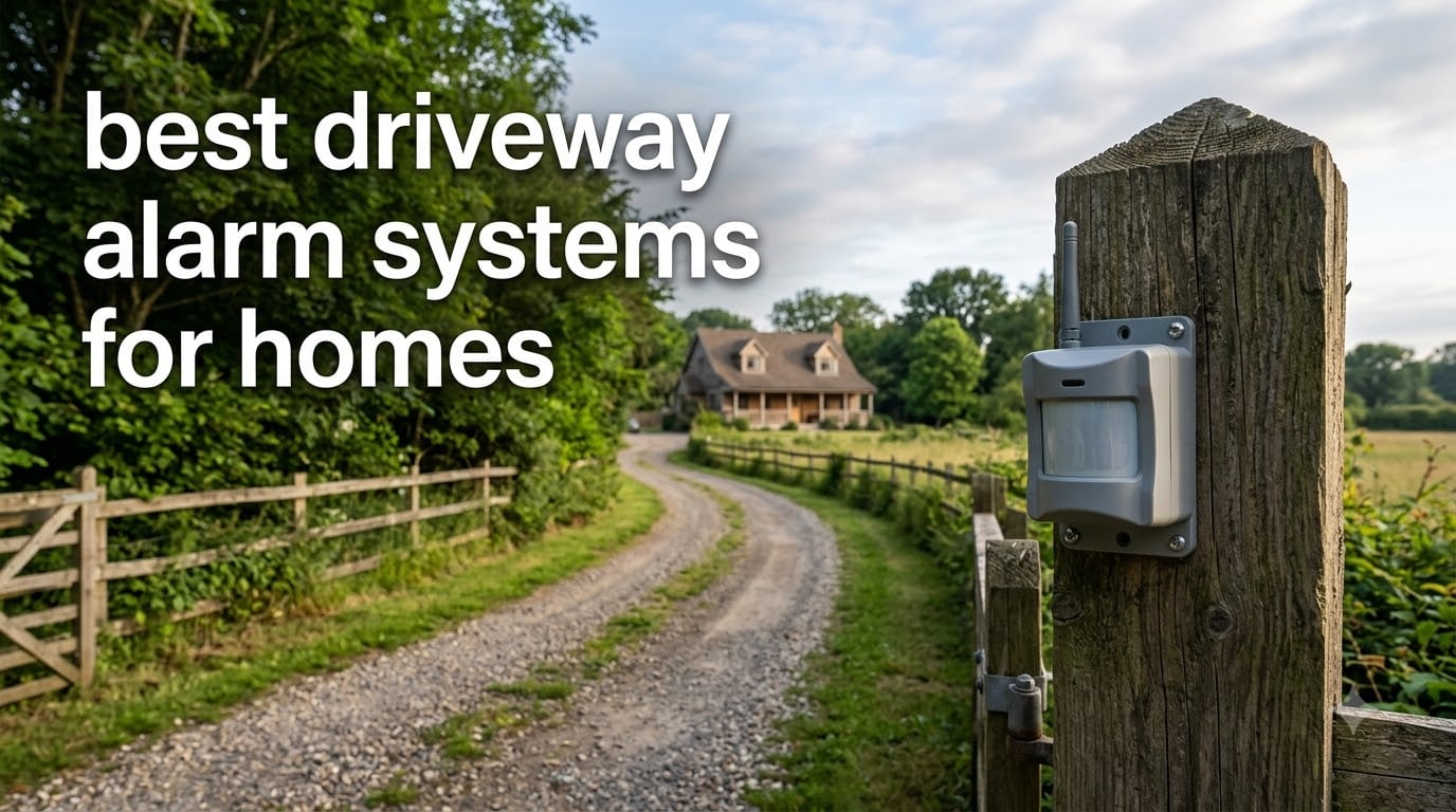 best driveway alarm systems for homes