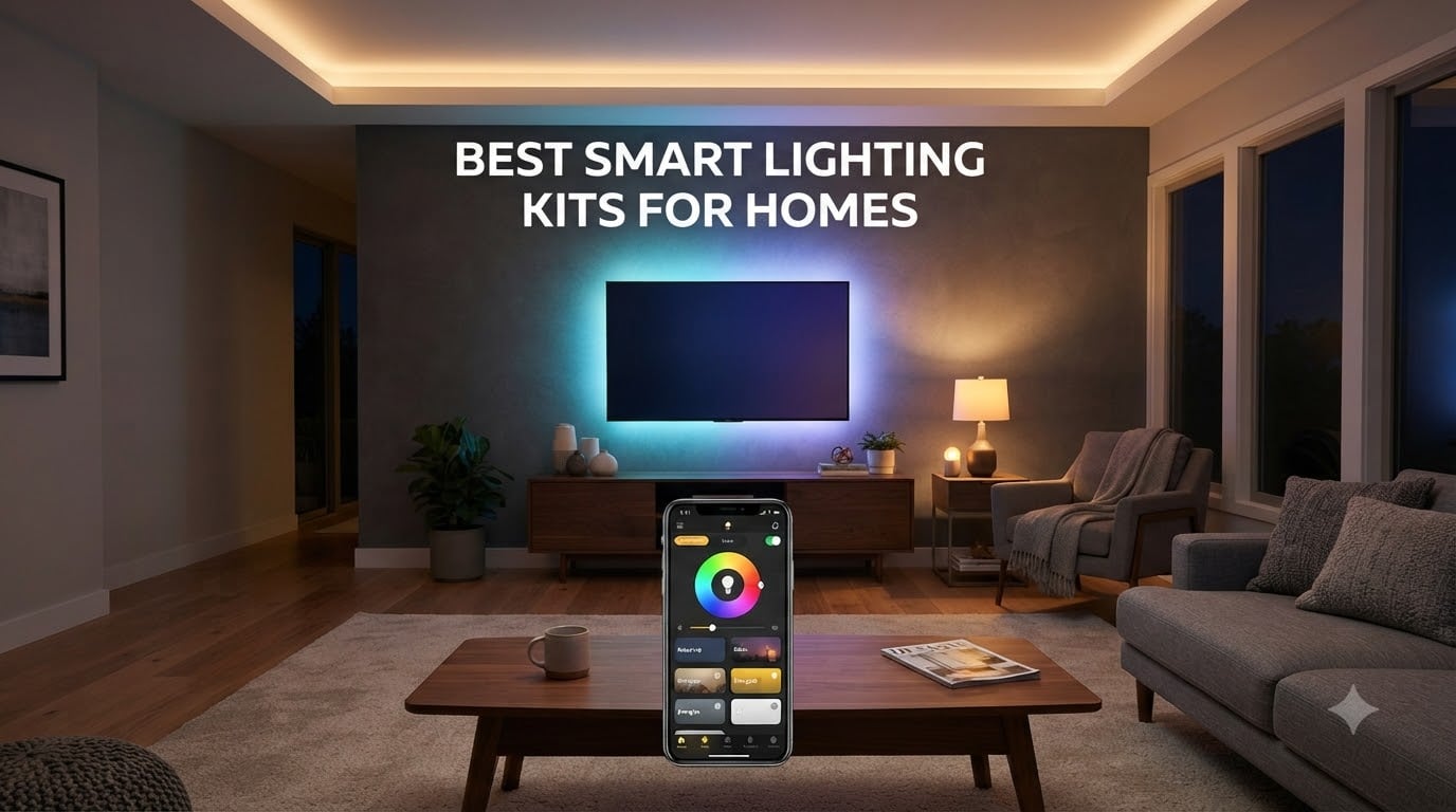 best smart lighting kits for homes