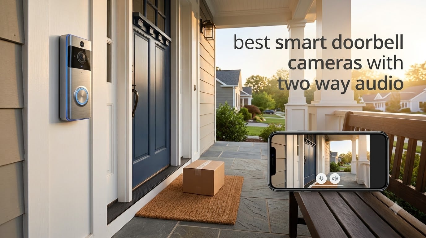 best smart doorbell cameras with two way audio