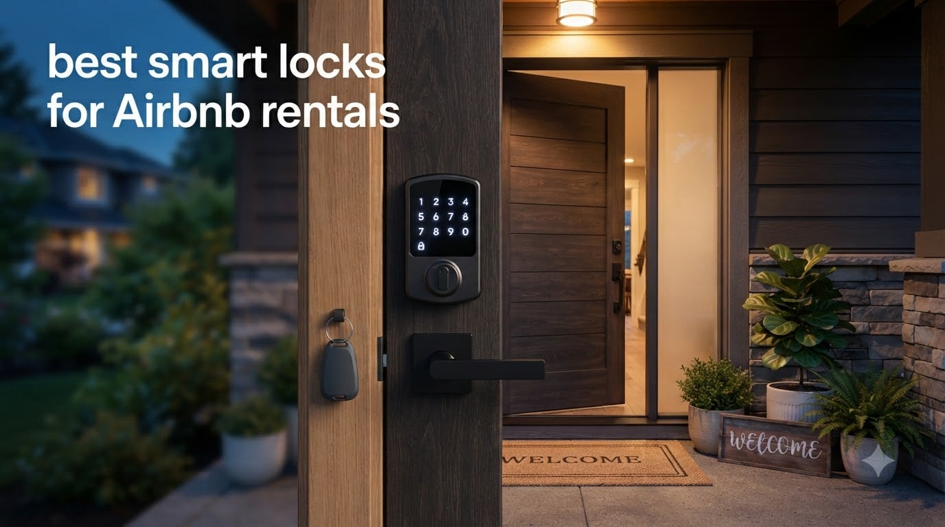 best smart locks for Airbnb rentals