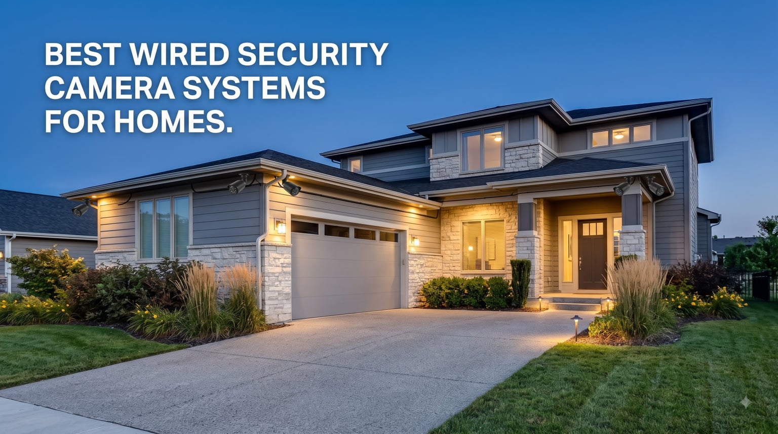 best wired security camera systems for homes