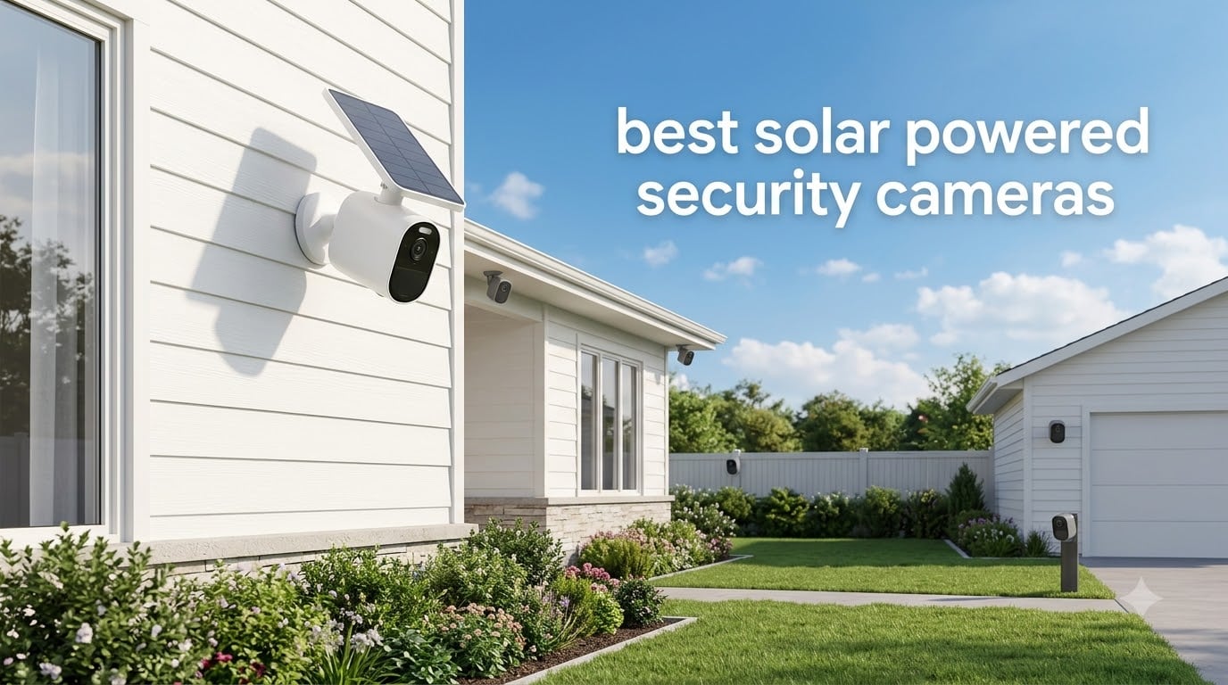 best solar powered security cameras