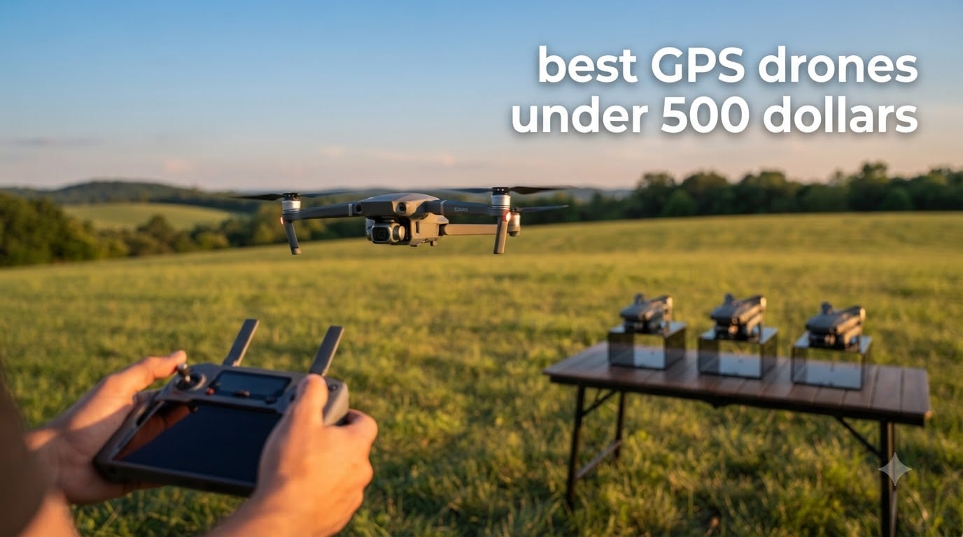 best GPS drones under 500 dollars