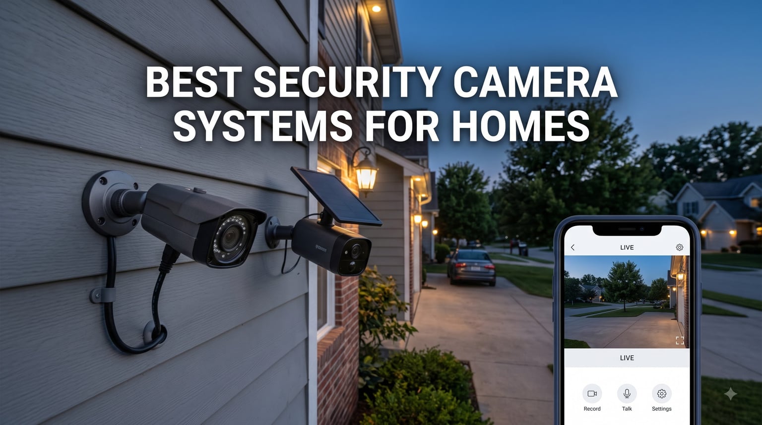 best security camera systems for homes