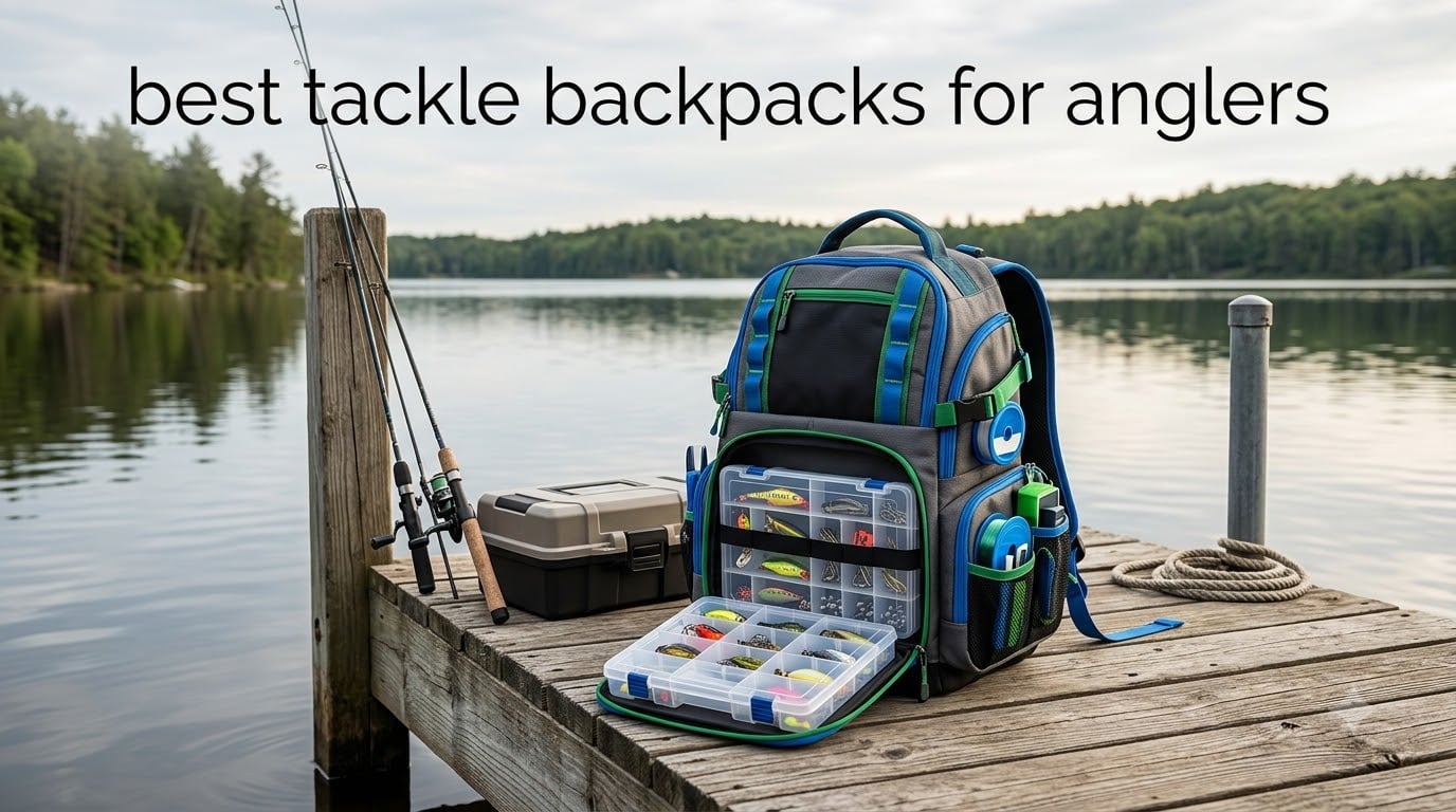 best tackle backpacks for anglers