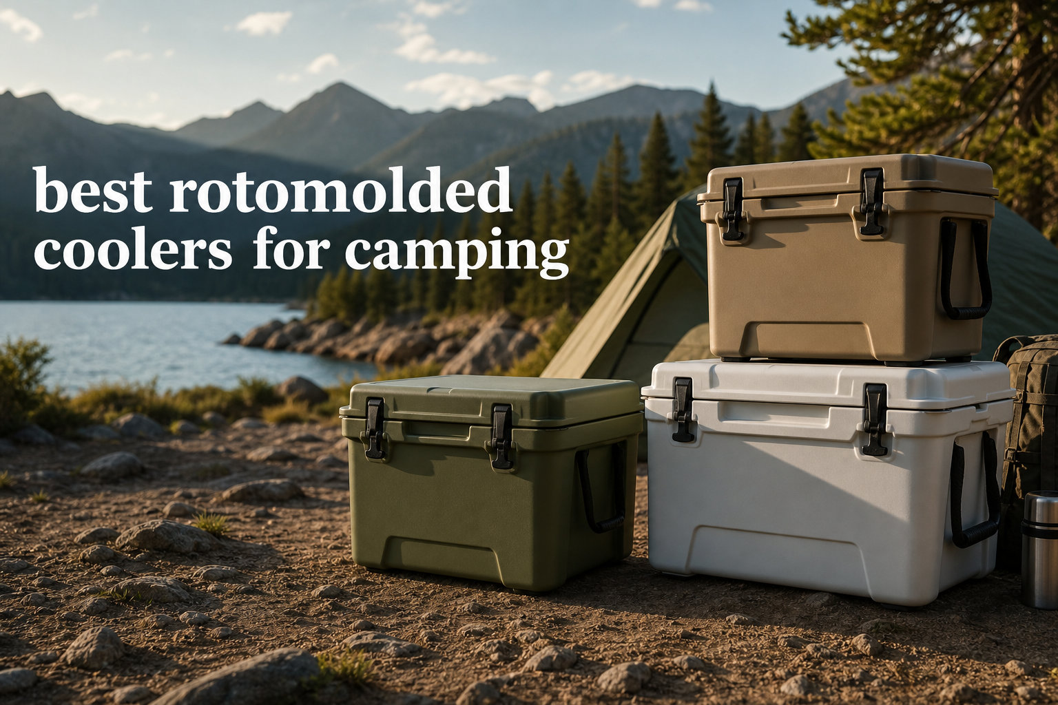 best rotomolded coolers for camping