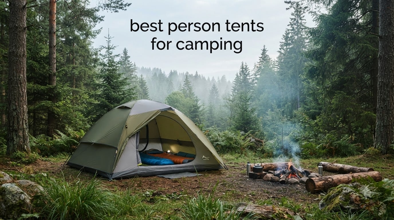 best 4 person tents for camping