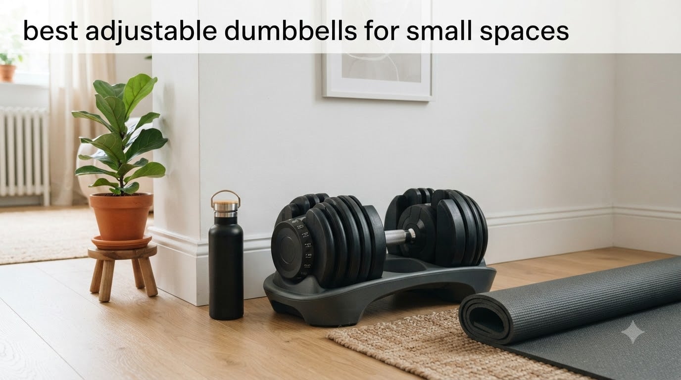 best adjustable dumbbells for small spaces