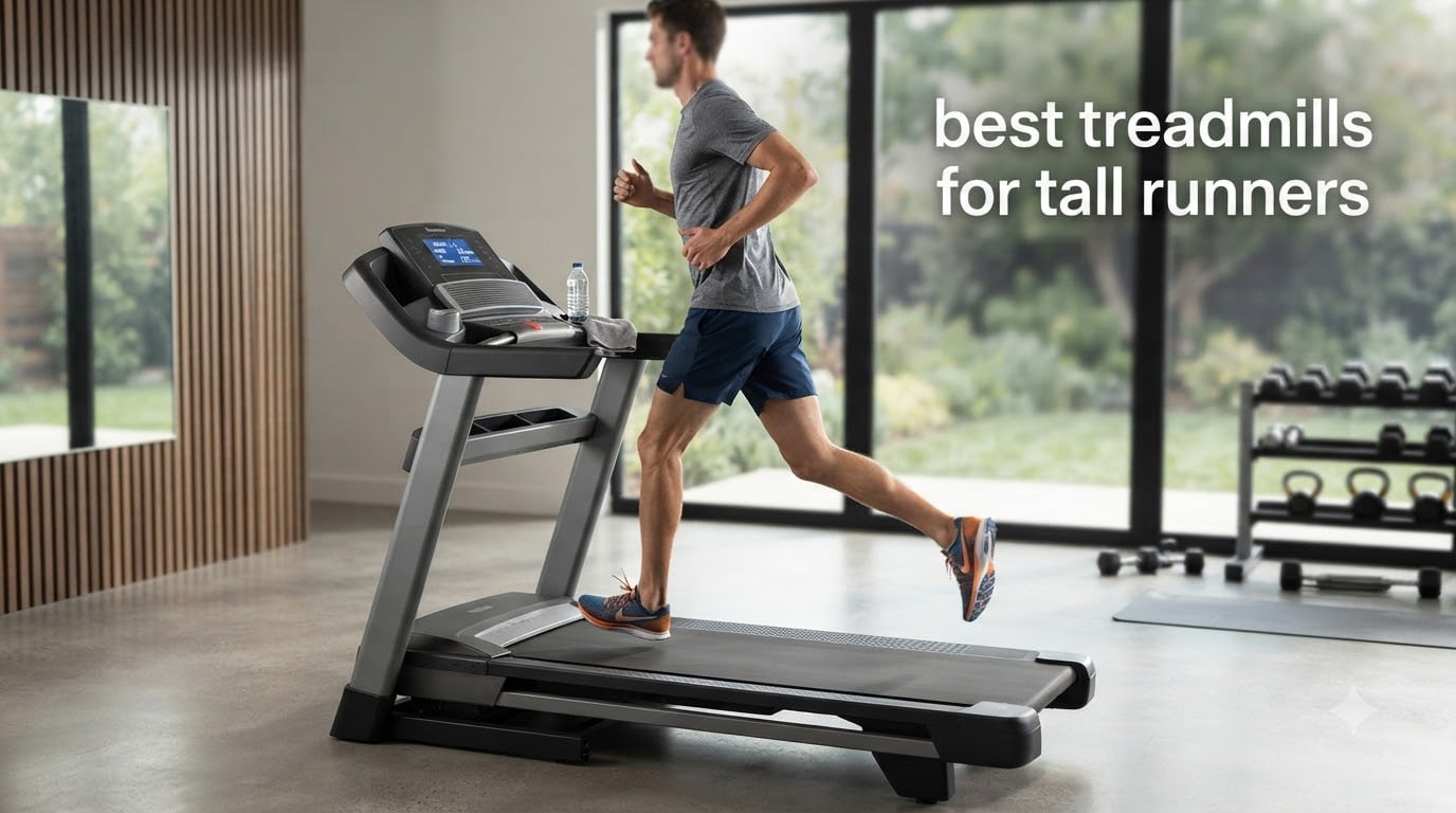 best treadmills for tall runners