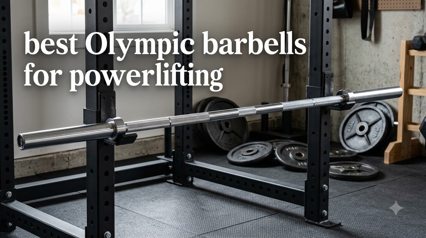 best Olympic barbells for powerlifting