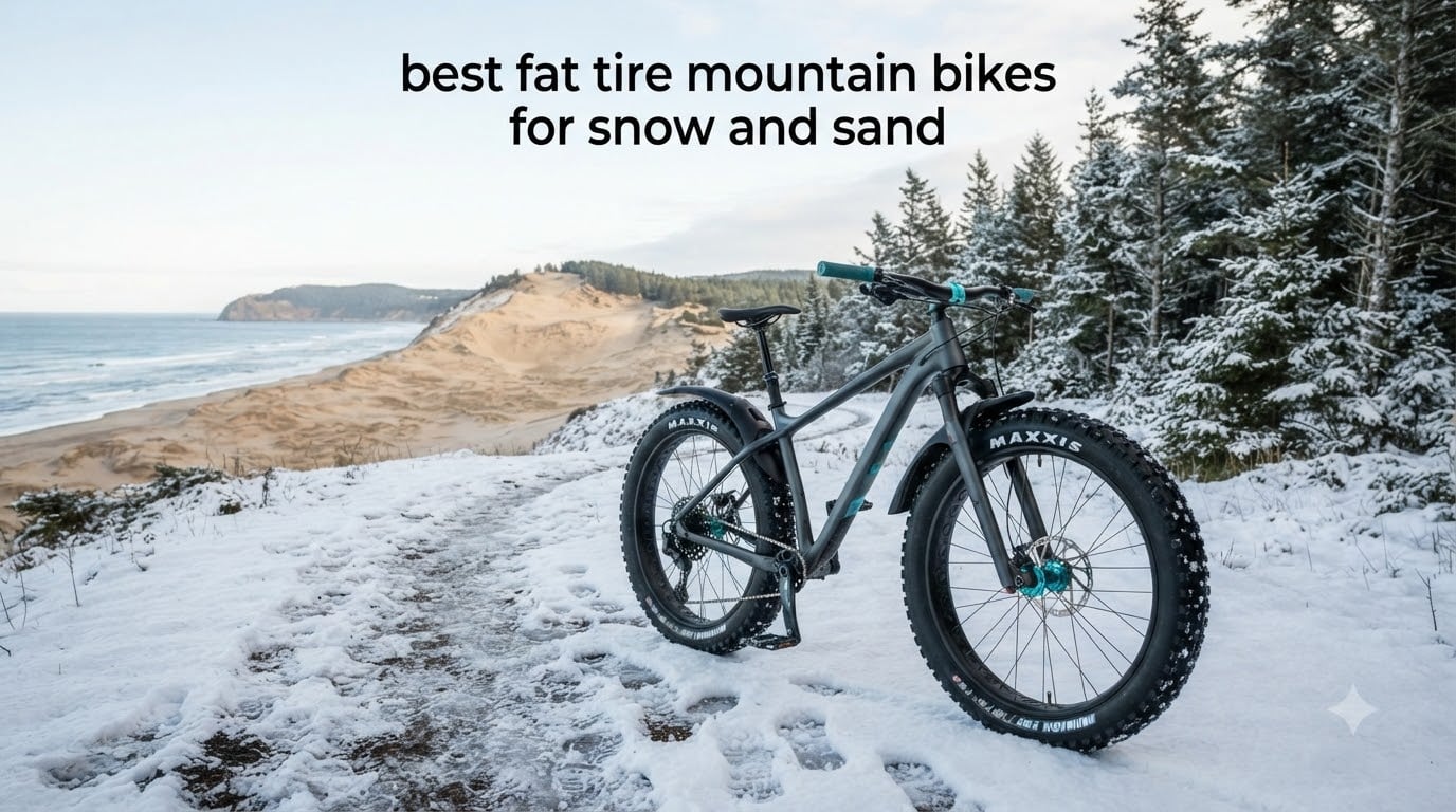 best fat tire mountain bikes for snow and sand
