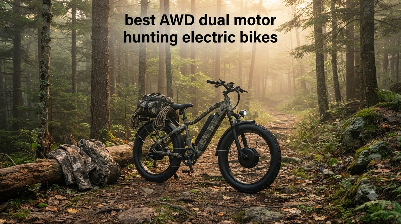 best AWD dual motor hunting electric bikes