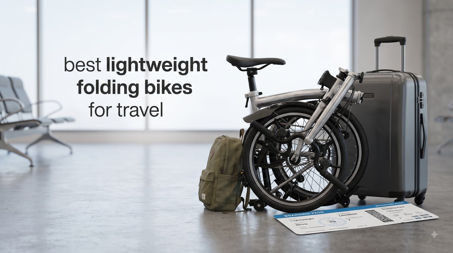 best lightweight folding bikes for travel