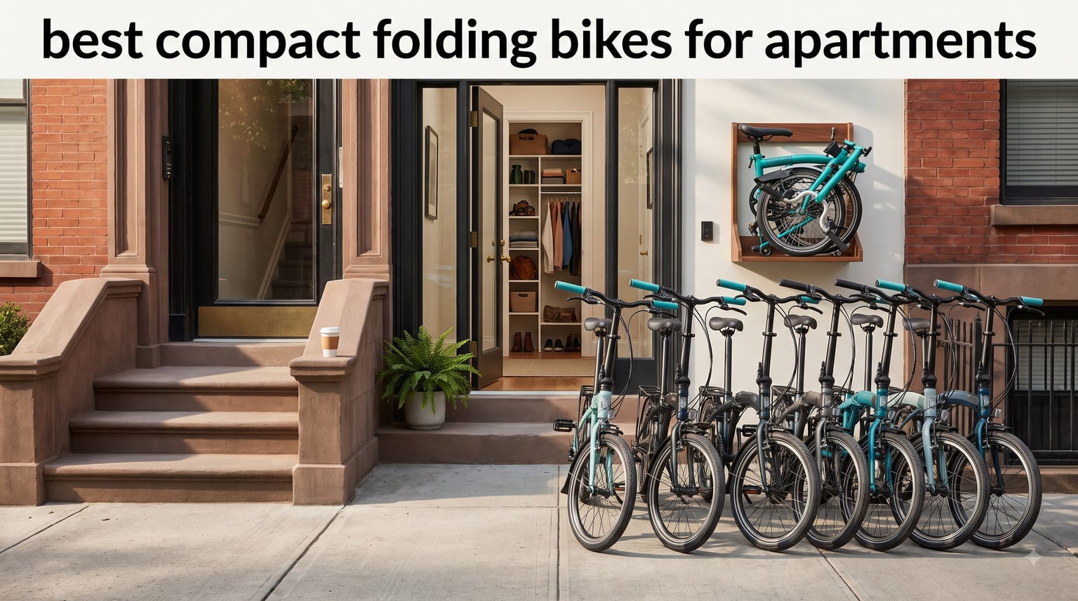best compact folding bikes for apartments