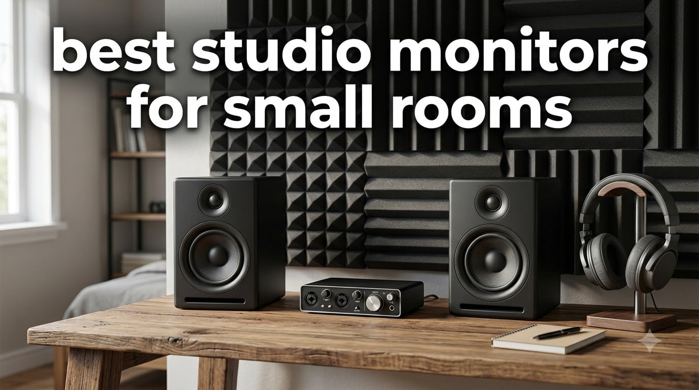 best studio monitors for small rooms