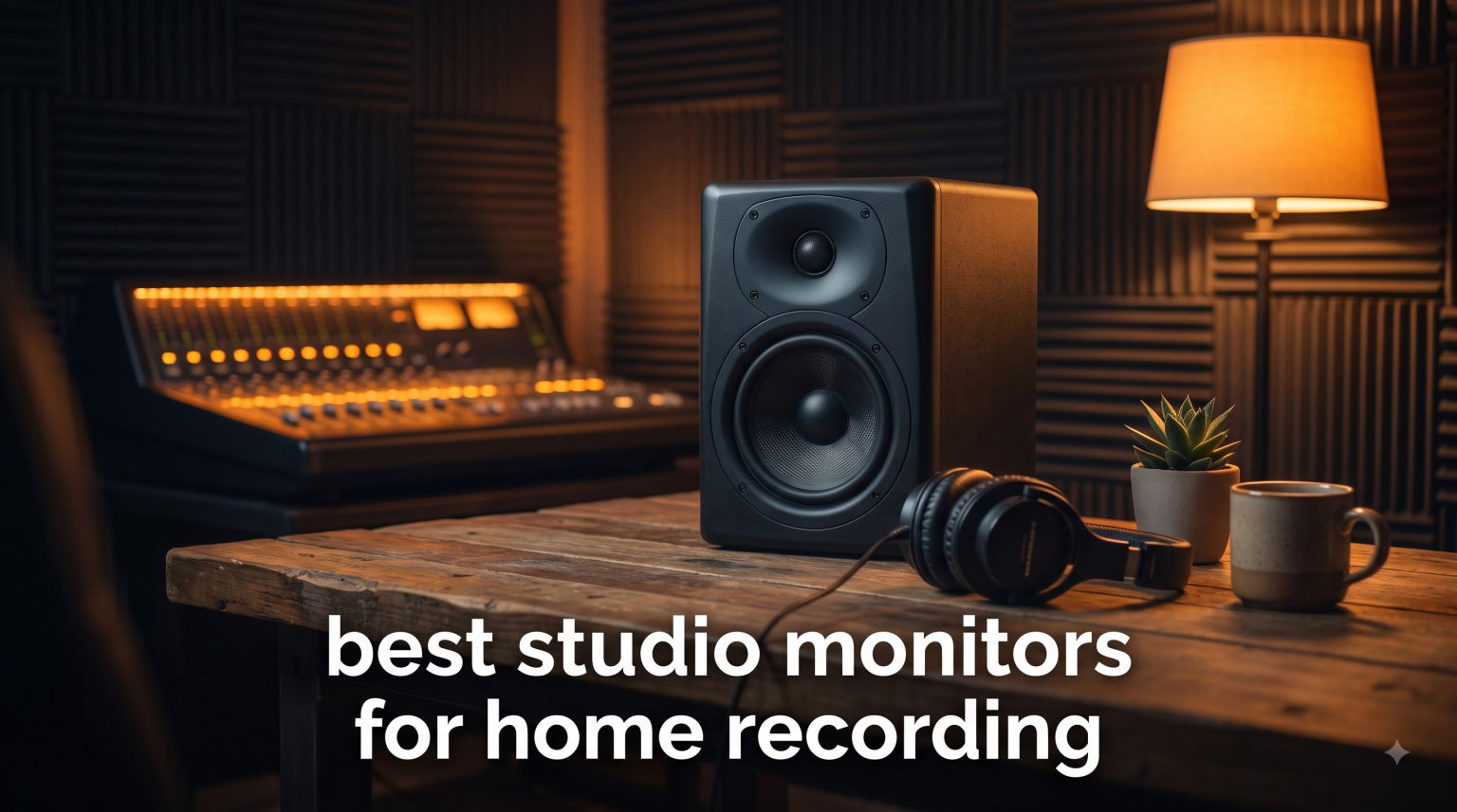 best studio monitors for home recording
