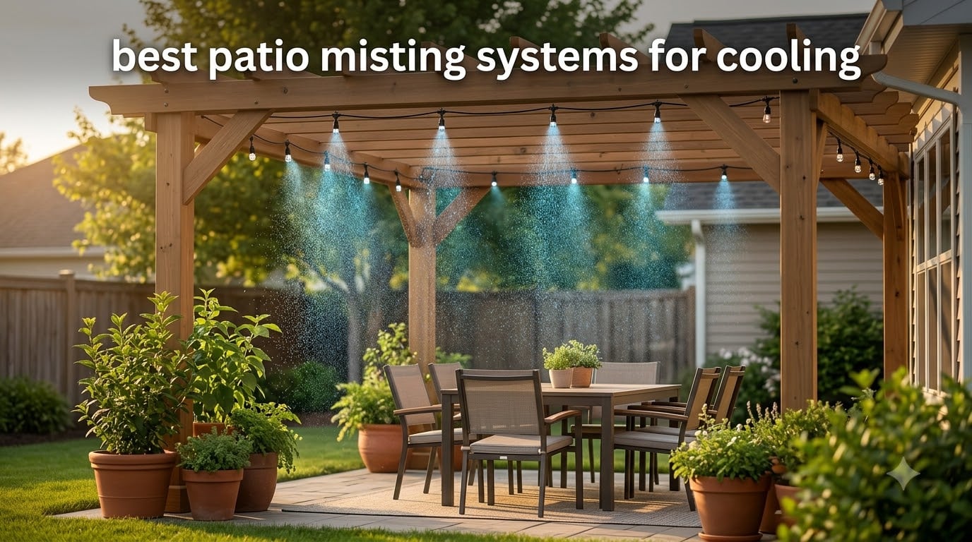 best patio misting systems for cooling