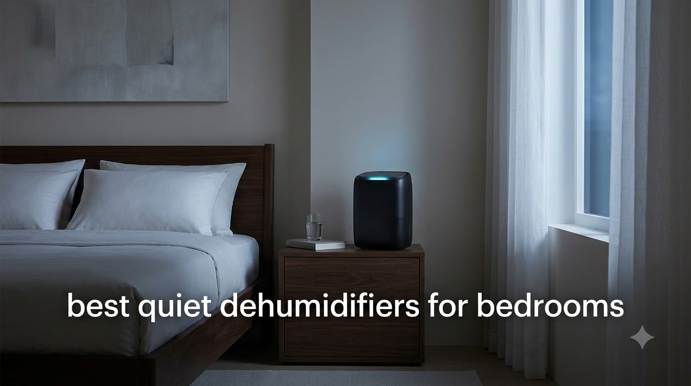 best quiet dehumidifiers for bedrooms